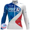 Radtrikot 2017 FDJ Winter Thermal Fleece N001